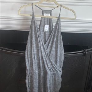 Beautiful Lou and Grey jumpsuit